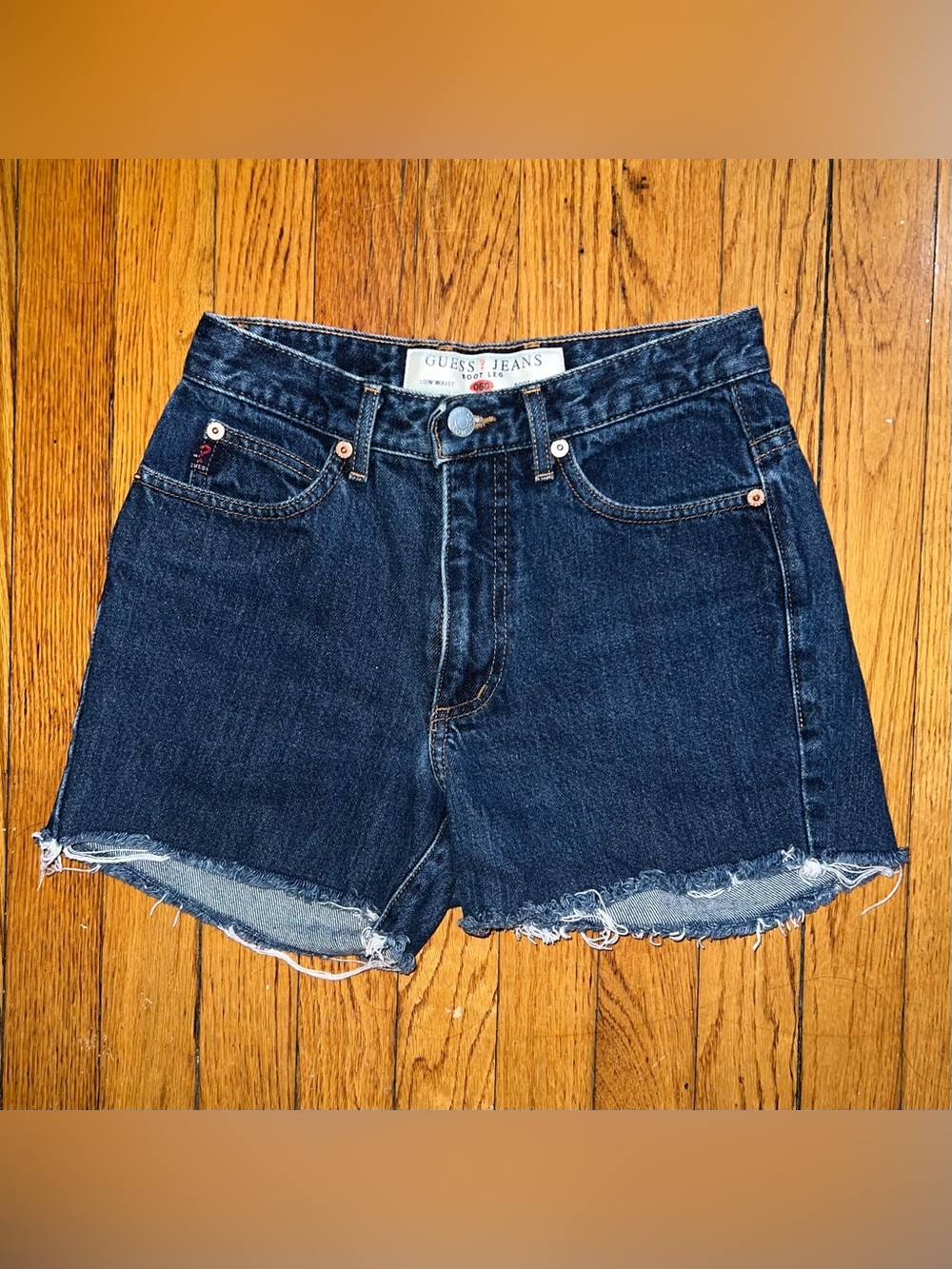 vintage guess jeans high waisted denim shorts